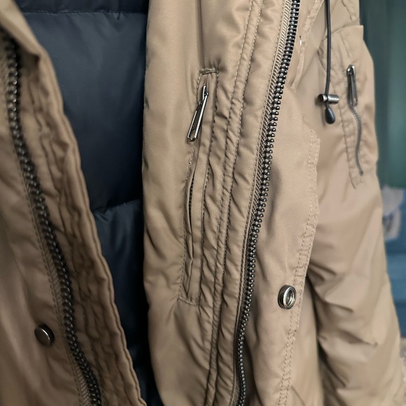 Frank and Oak Men's Brown Parka Jacket - Picture 5 of 7